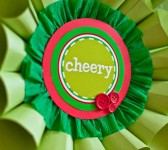 penguin cheery wreath