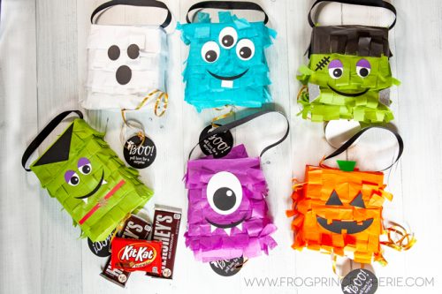 Boo Your Neighbors Halloween Piñata from Recyclables - Frog Prince Paperie