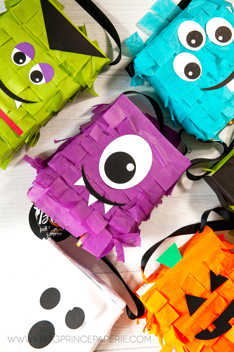 Boo Your Neighbors Halloween Piñata from Recyclables - Frog Prince Paperie