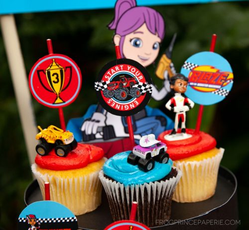 Blaze and the Monster Machines Printables - Frog Prince Paperie