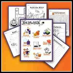 Mad Science Halloween Free Printables - Frog Prince Paperie