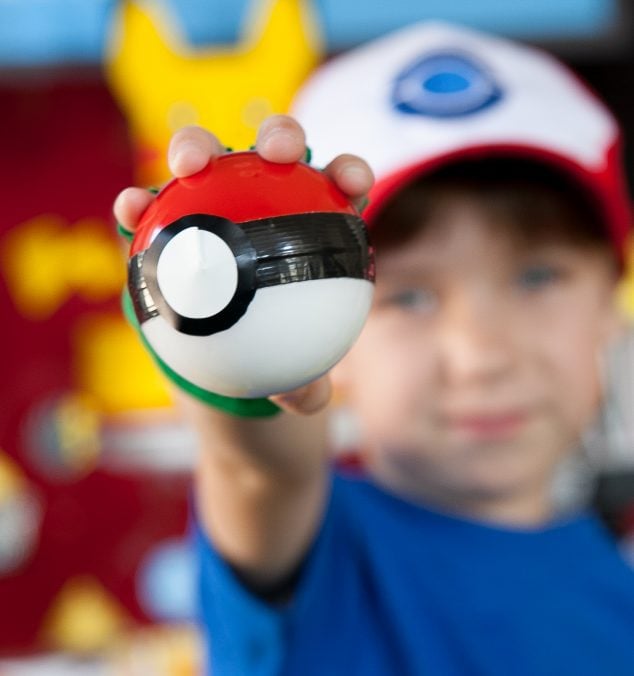 Pokemon party idea DIY Pokeball