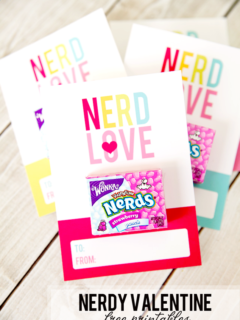 Nerdy Valentine's Day Free Printables - Frog Prince Paperie