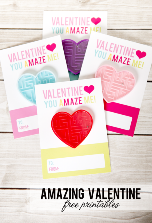 Non-Candy Valentines for the Classroom - Free Printable! - Frog Prince ...