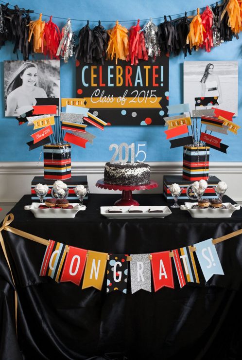 Graduation Party Free Printables 2019 - Frog Prince Paperie